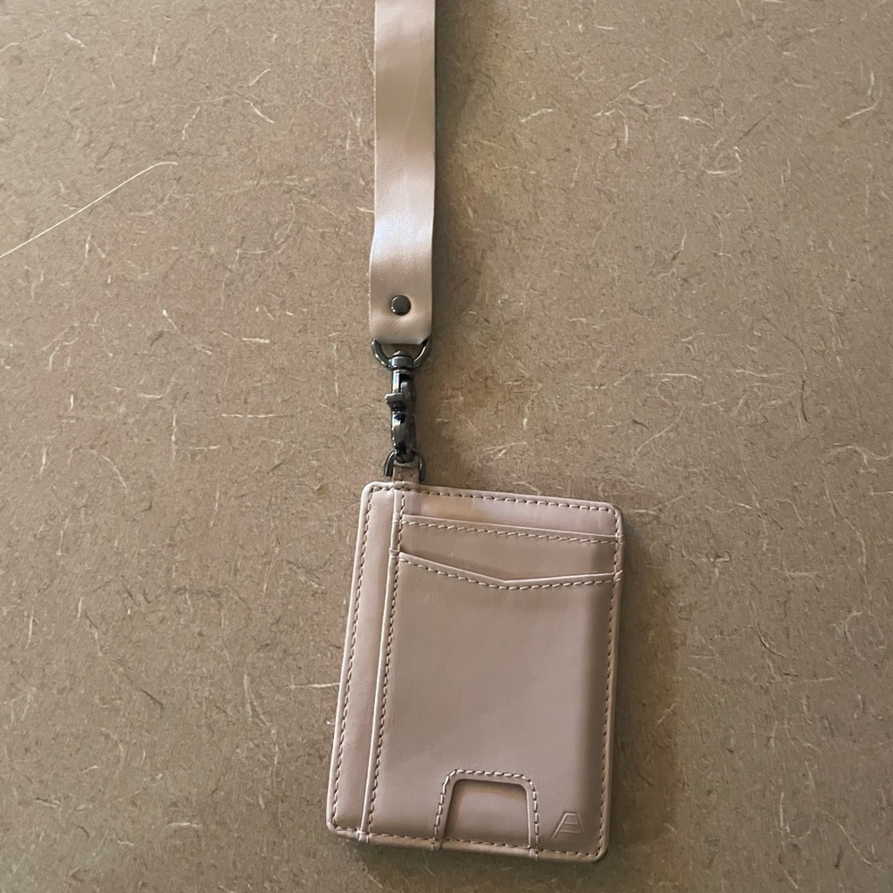Andar: Denner Wallet in Blush